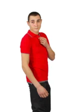 Kırmızı Polo Yaka Tişört