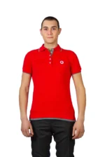 Kırmızı Polo Yaka Tişört
