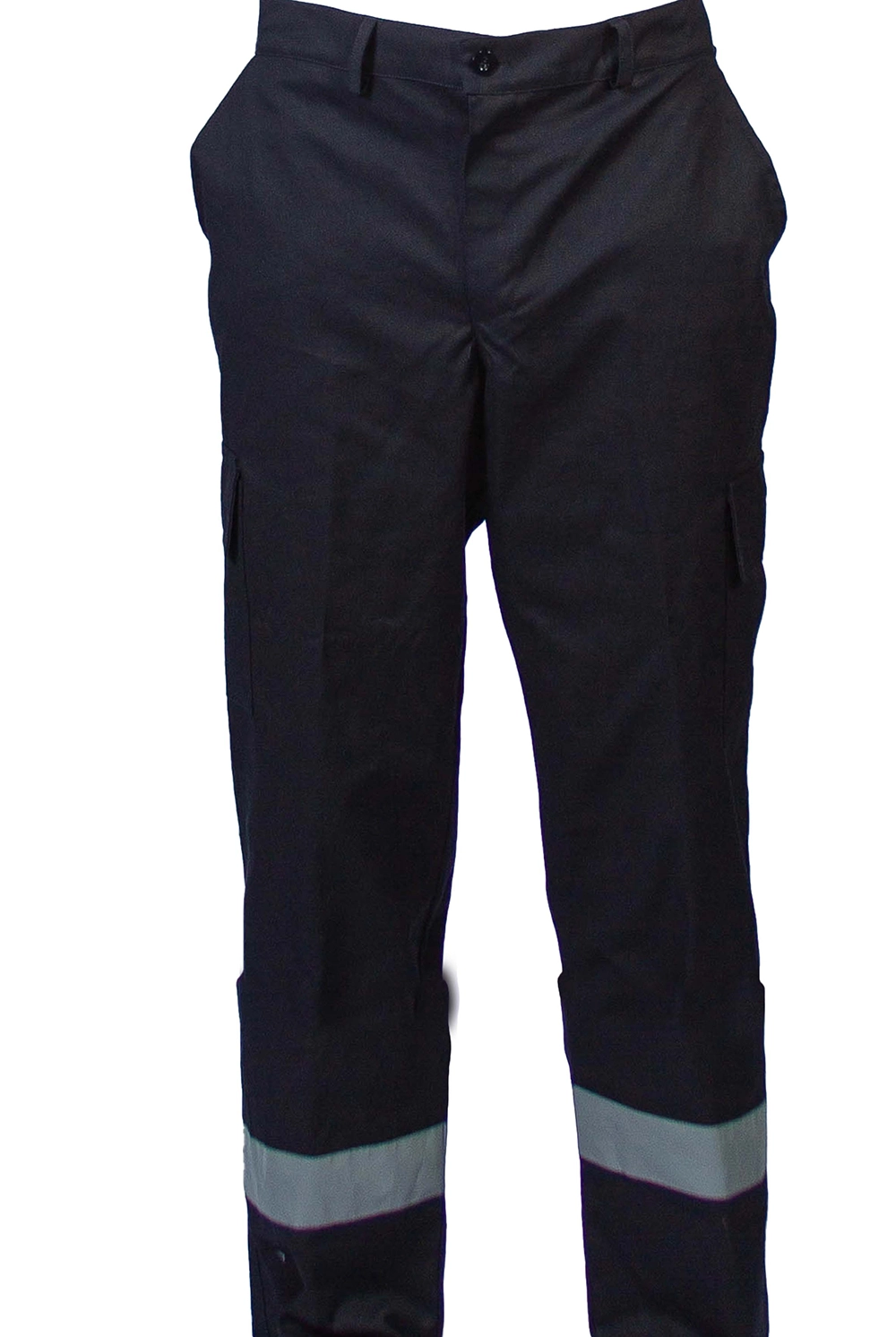 Lacivert Gabardin Reflektörlü Pantolon Lacivert gabardin reflektörlü pantolon – iş güvenliği ve konfor bir arada