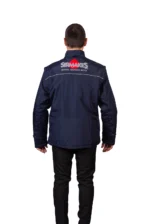 Lacivert SoftShell mont – su geçirmez ve dayanıklı tasarım