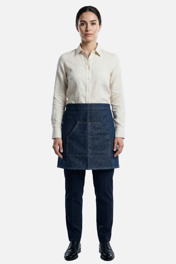 Denim Kot Servis Önlüğü