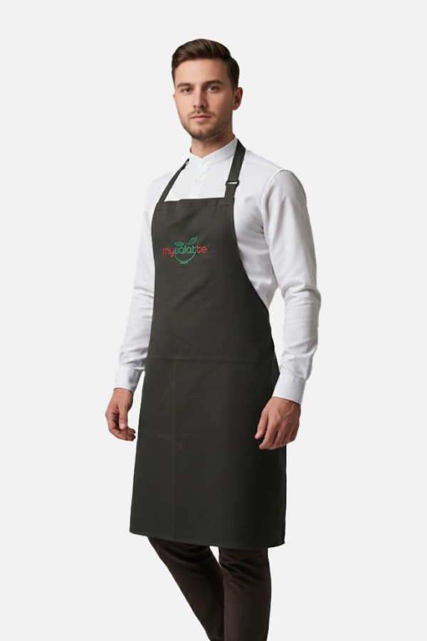 Füme Restoran Önlüğü Logo Baskılı