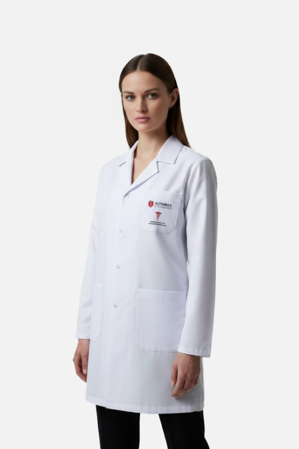 Modern İş ve Öğretmen Önlüğü Beyaz PRS15803