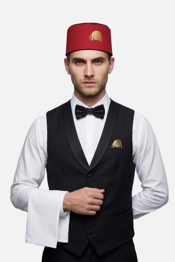 Otantik Servis Fesi Kırmızı PRS27500